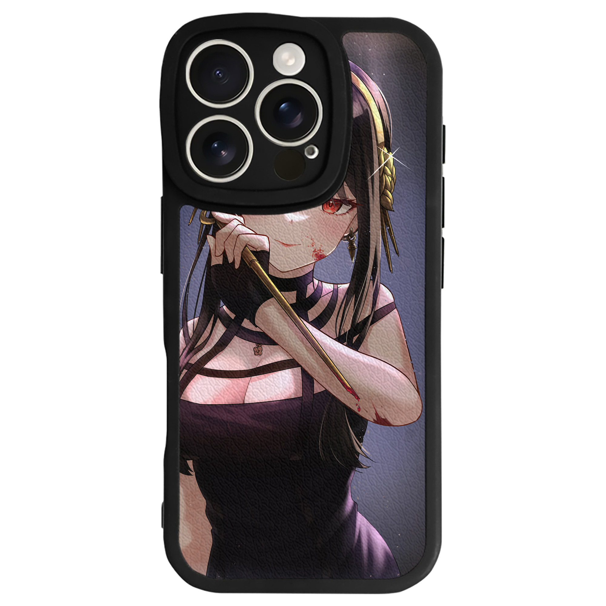 （画像用） SPY×FAMILY间谍家家酒 【iPhone 16シリーズ対応】シリコンスマホケース（レザー調） 材質：シリコン